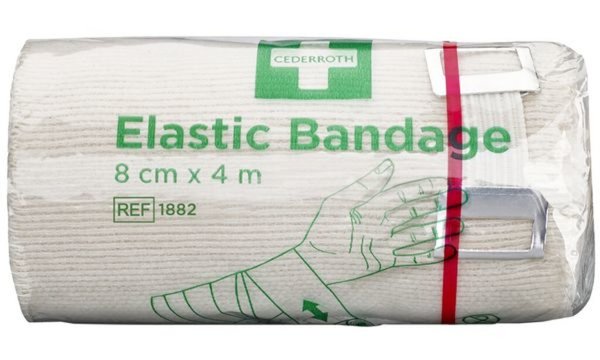 Image CEDERROTH Elastischer Verband, (B)8 0 mm x (L)4 m (8910053)