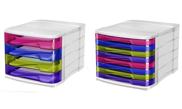 Image CEP Schubladenbox HAPPY, 4 Schübe, bunt (52535222)