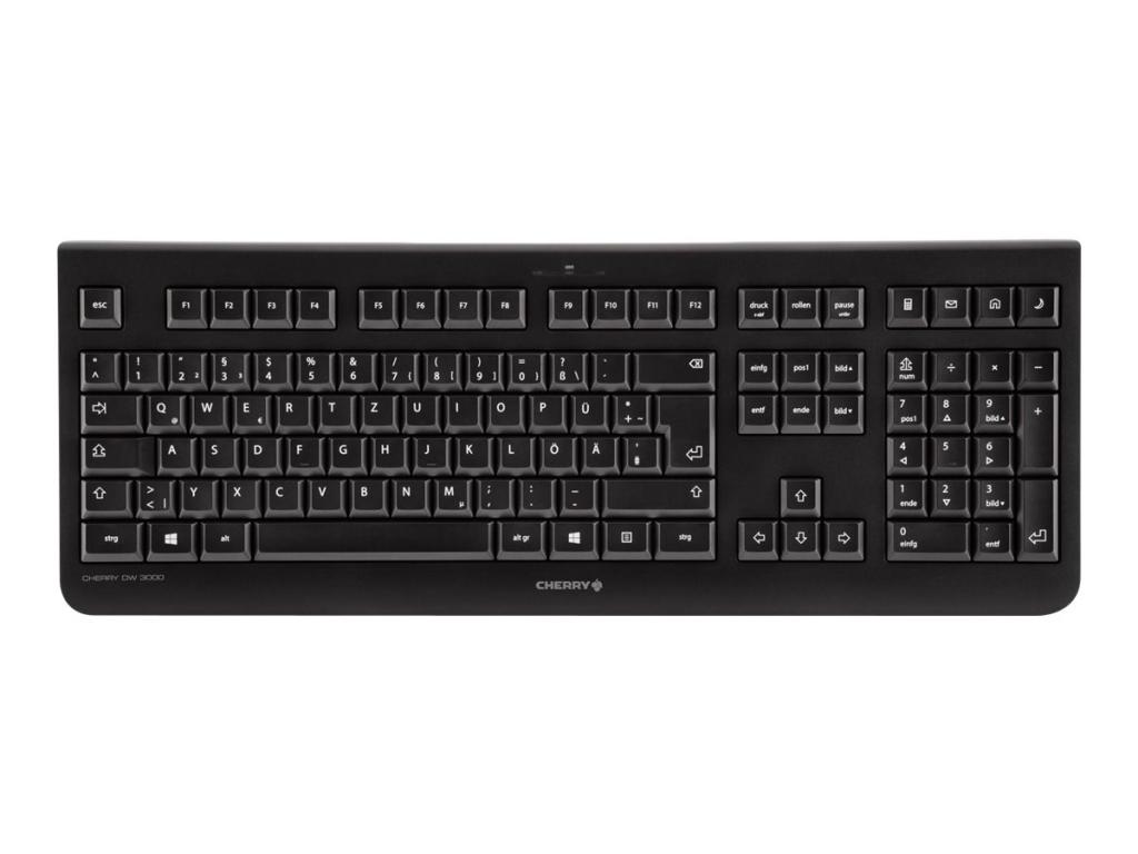 Image CHERRY DW 3000 Keyboard and Mouse Set - BLACK - USB (DE)