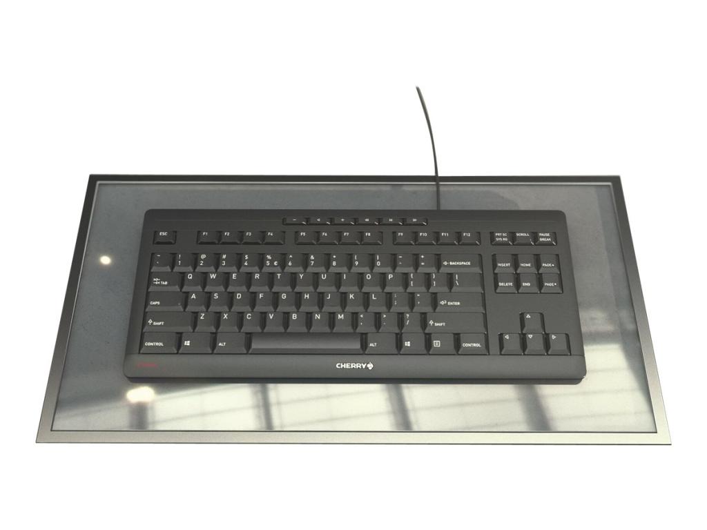 Image CHERRY TAS STREAM KEYBOARD TKL Corded FR-Layout schwarz