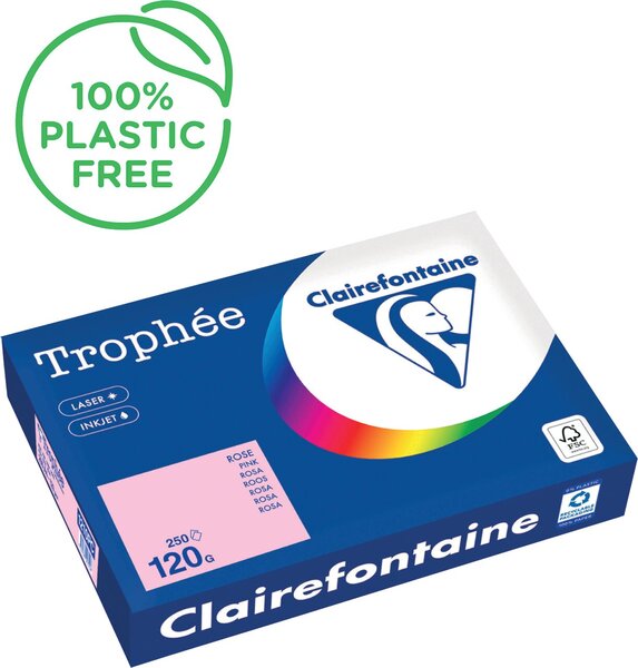 Image Kopierpapier,A4 120g, 250Blatt Trophee Pastell, rose