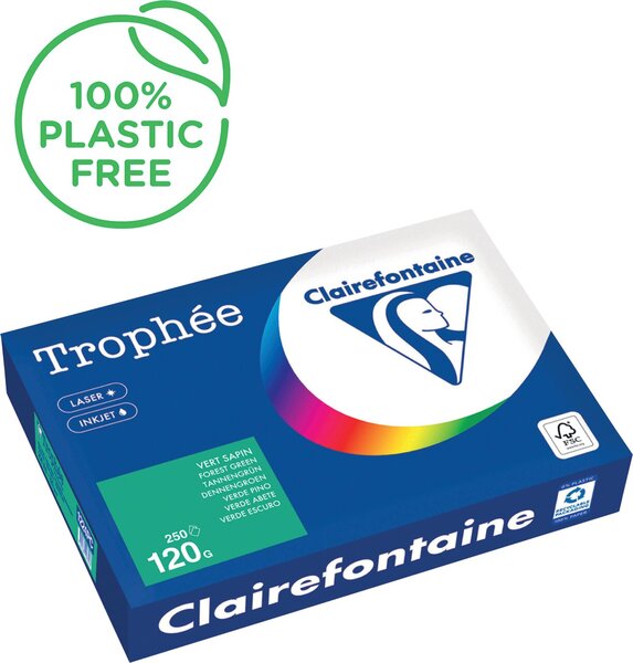 Image Kopierpapier,A4 120g, 250Blatt Trophee Intensiv, tannengrün