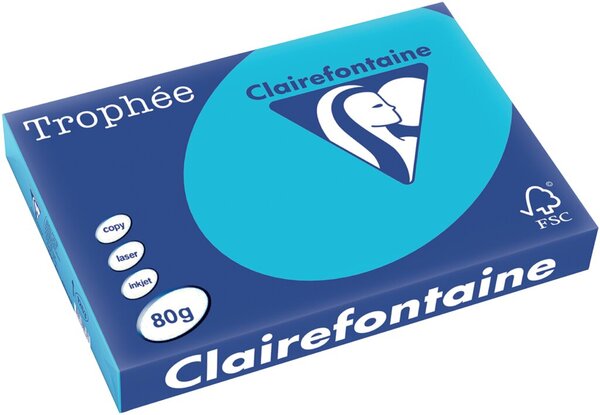 Image Trophee Farbiges Papier, DIN A3, 80g royalblau, FSC zertifiziert
