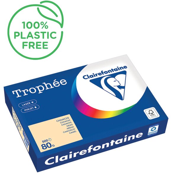 Image Kopierpapier,A4 80g, 500Blatt Trophee Pastell, chamois