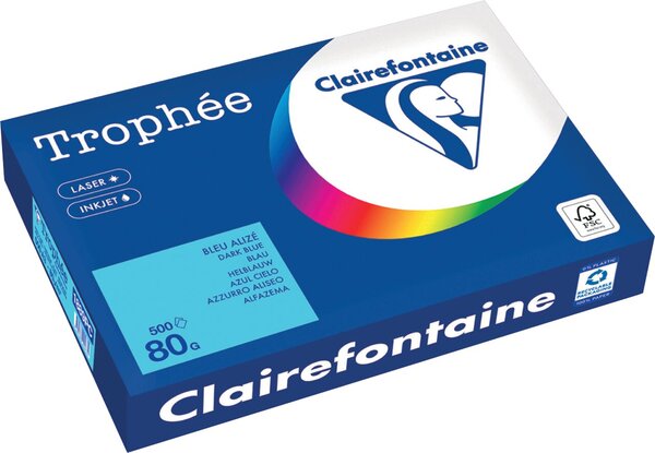 Image Kopierpapier,A3 80g, 500Blatt Trophee Pastell, alizéblau