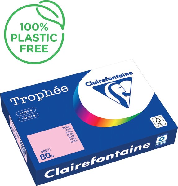 Image Kopierpapier,A4 80g, 500Blatt Trophee Pastell, rose