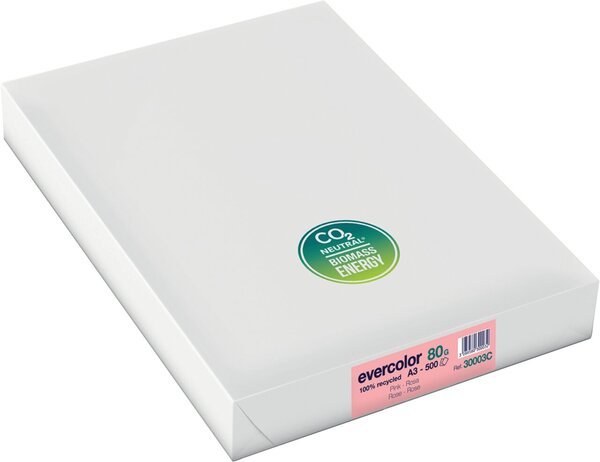 Image Kopierpapier, A3 80g, 500 Blatt-rosa Farbiges Kopierpapier - Recycling