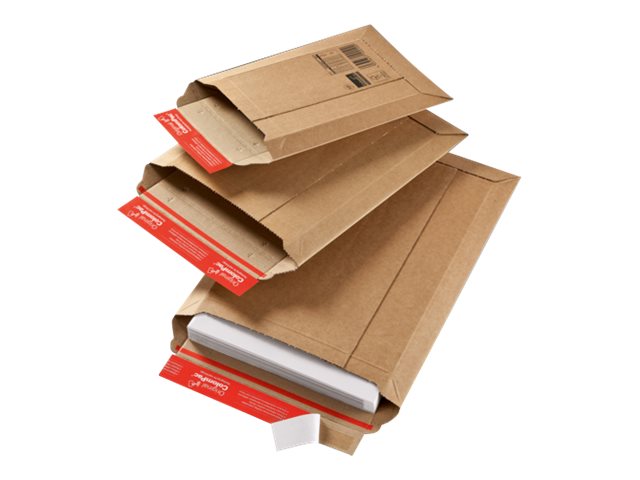 Image COLOMPAC Versandtasche, aus brauner Wellpappe Innenmaße: (B)570 x (T)420 x (H)-