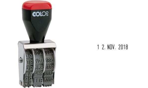 Image COLOP Datumstempel 04000, Monate in Buchstaben (62518036)