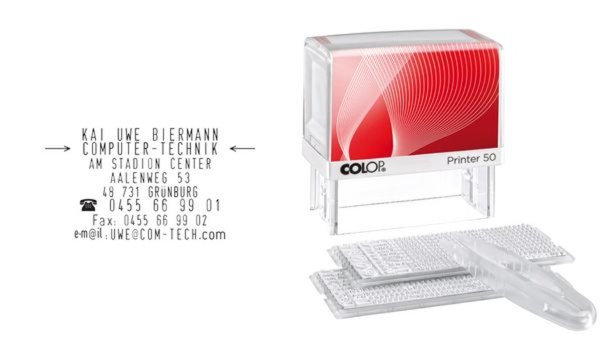 Image COLOP Textstempelautomat D-I-Y Set s Printer 50/2 Set (62518062)