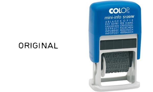 Image COLOP Wortbandstempel Mini Dater S1 20/W (62518085)