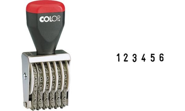 Image COLOP Ziffernstempel 04006, 6-stell ig (62518041)
