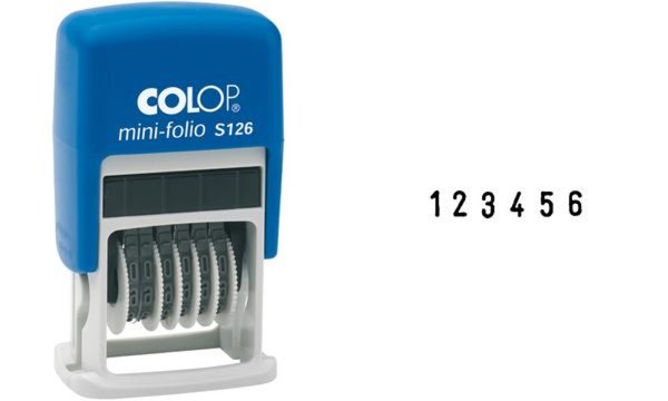 Image COLOP Ziffernstempel Mini Dater S12 6, 6-stellig (62518087)