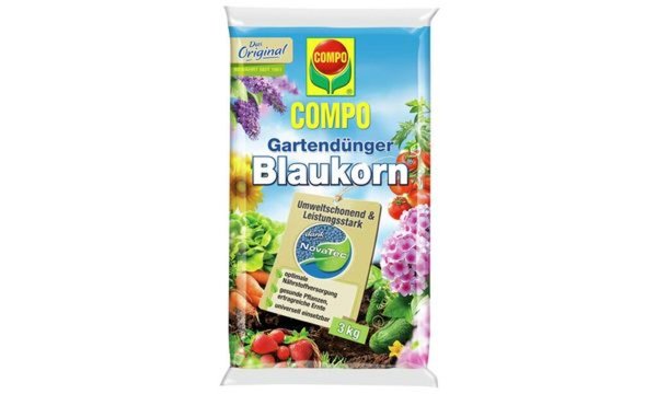 Image COMPO Gartendünger Blaukorn NovaTec , 3 kg (60010102)