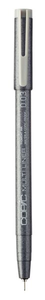 Image COPIC Fineliner MULTILINER, 0,03 mm, cool grey zum Skizzieren und Vorzeichnen, 