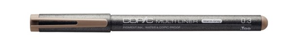 Image COPIC Fineliner MULTILINER, 0,3 mm, warm grey zum Skizzieren und Vorzeichnen, s