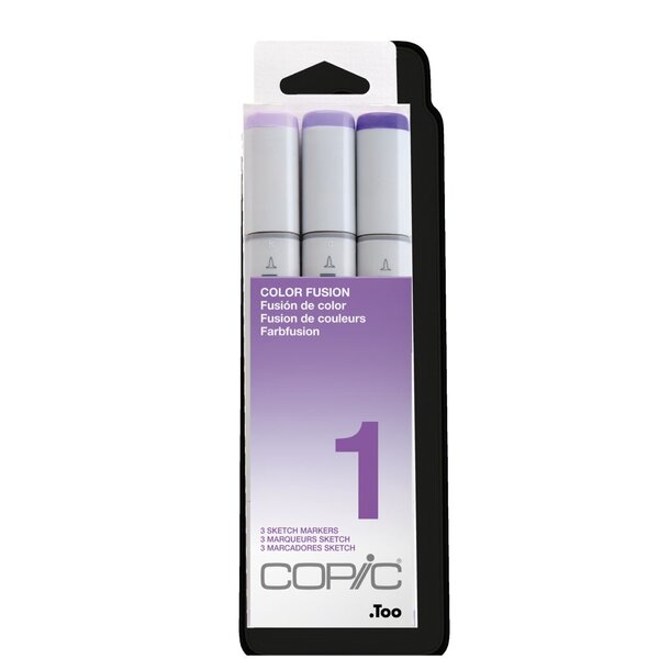 Image COPIC Marker sketch, 3er Set "Color 2,50cm (1") Tinte auf Alkoholbasis, schnell
