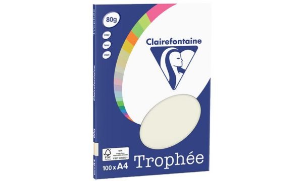 Image Clairalfa Universal-Papier Trophée, A4, Pastellfarben (8010067)