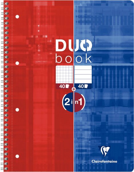 Image Clairefontaine Collegeblock DUO A4, 80 Blatt