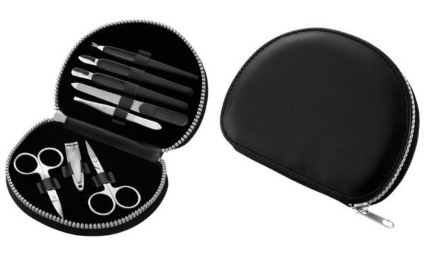 Image Clauss Manikür-Set, im Kunstleder-E tui, 8-teilig, schwarz (62350245)
