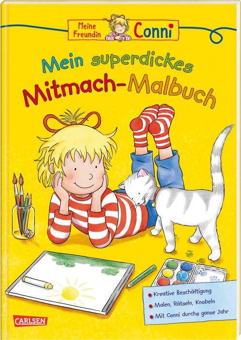 Image Conni Gelbe Reihe 33: Mitmach-Malbuch, Nr: 18658