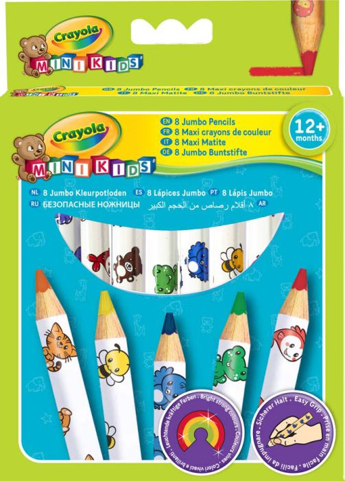 Image Crayola Mini Kids Buntstifte gr.8 Stck., Nr: 256248