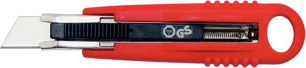 Image Cutter Safety Standard rot, incl. 2 Ersatzklingen, autom.Klingenrückzug