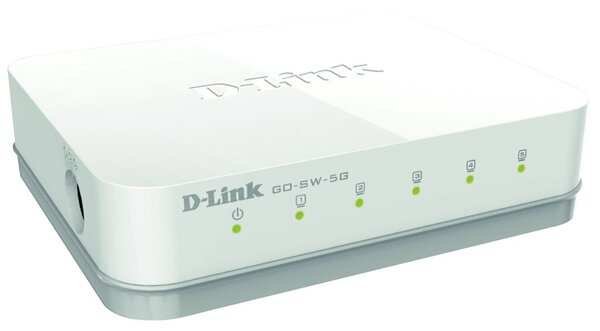 Image D-LINK 5-Port Gigabit Easy Desktop Switch, 5x 1