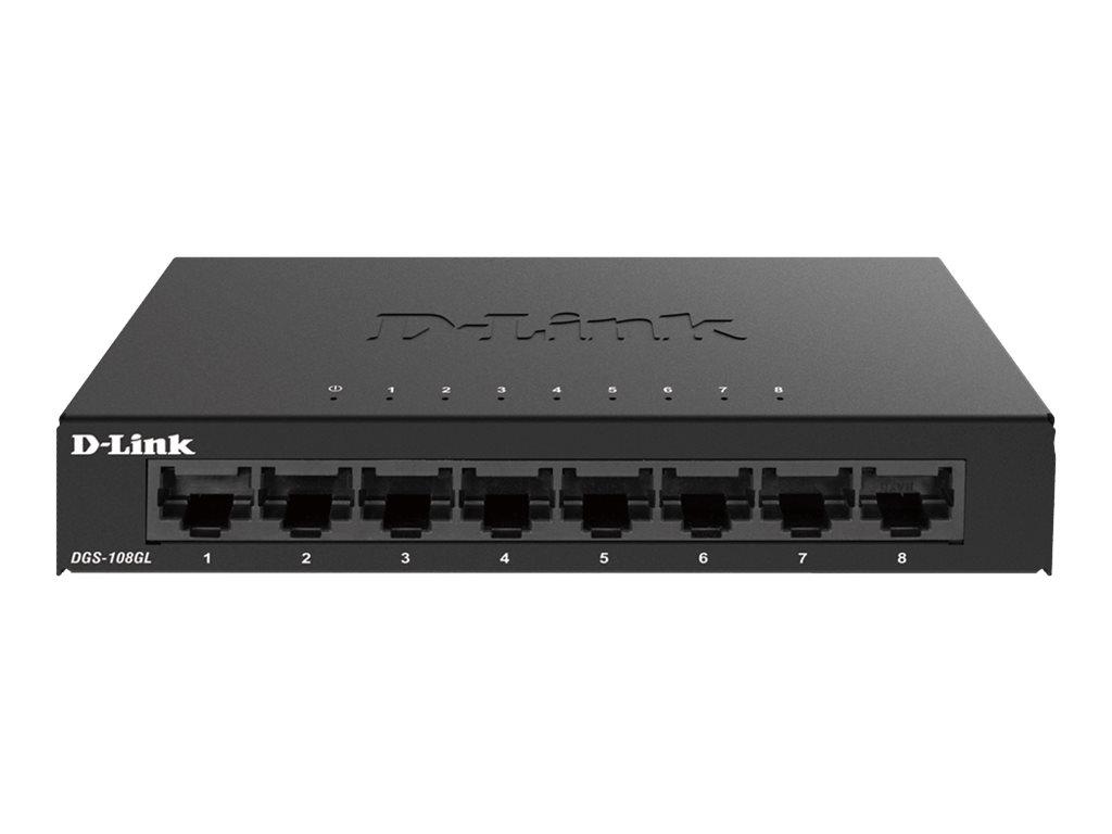 Image D-LINK 8-Port Layer2 Gigabit Light Switch ohne IGMP