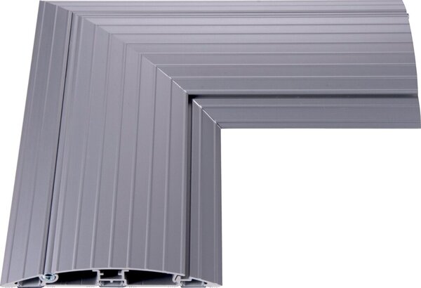 Image Addit Kabelschutz, Eckverbindung silber, 2 Jahre Garantie