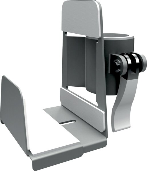 Image Viewmate Thin-Client-Halterung, silber Höhenverstellung mit Klemmhebel