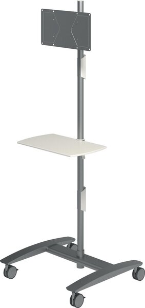 Image Viewmate Workstation silber AV Trolley für 1 Monitor oder Flatscreen