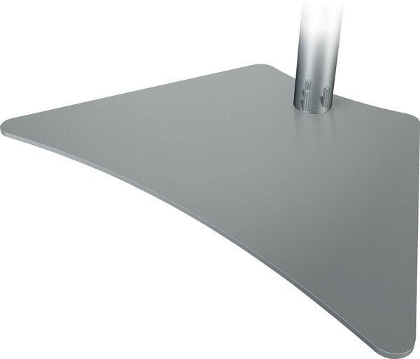 Image Viewmate Fußplatte für Monitorame ohne Tiefenverstellung, silber