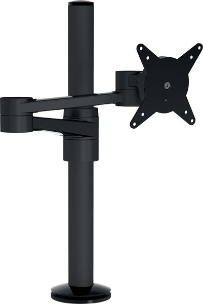 Image Viewlite Monitorarm für Schreibtische schwarz Höhenvefrstellung mit Gewinde-