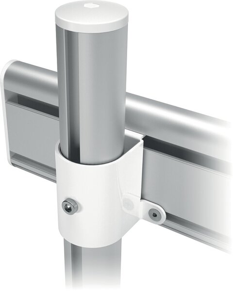 Image Viewlite Schienensystem silber für Schreibtische, Schienenlänge: 1200 mm