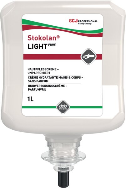 Image Hautpflege Stokolan Light PURE 1 Liter Kartusche, für normale Haut