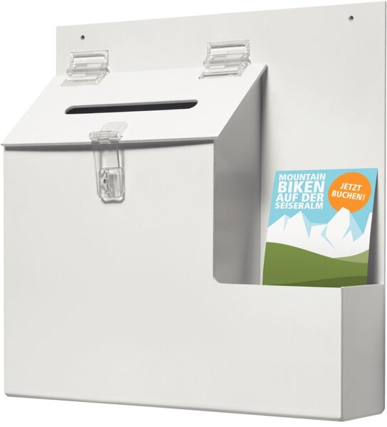 Image Sammelbox, weiß zur Theken und Wandmontage