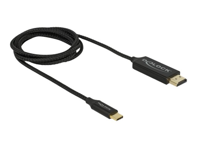 Image DELOCK - Videoschnittstellen-Converter - HDMI / USB - USB-C (M) bis HDMI (M) - 