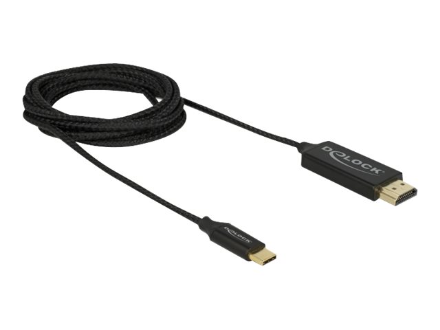 Image DELOCK - Videoschnittstellen-Converter - HDMI / USB - USB-C (M) bis HDMI (M) - 