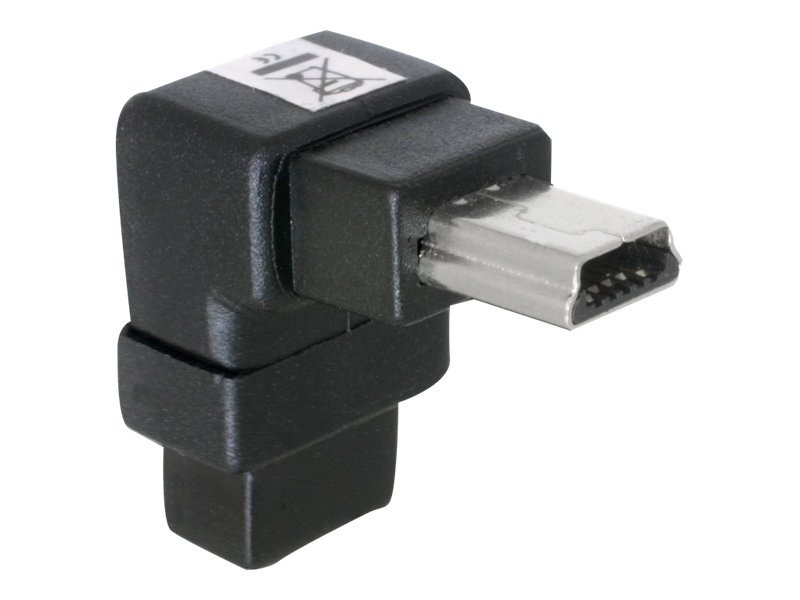 Image DELOCK Adapter USB-B mini 5pin St / Bu 90Gradgewink.