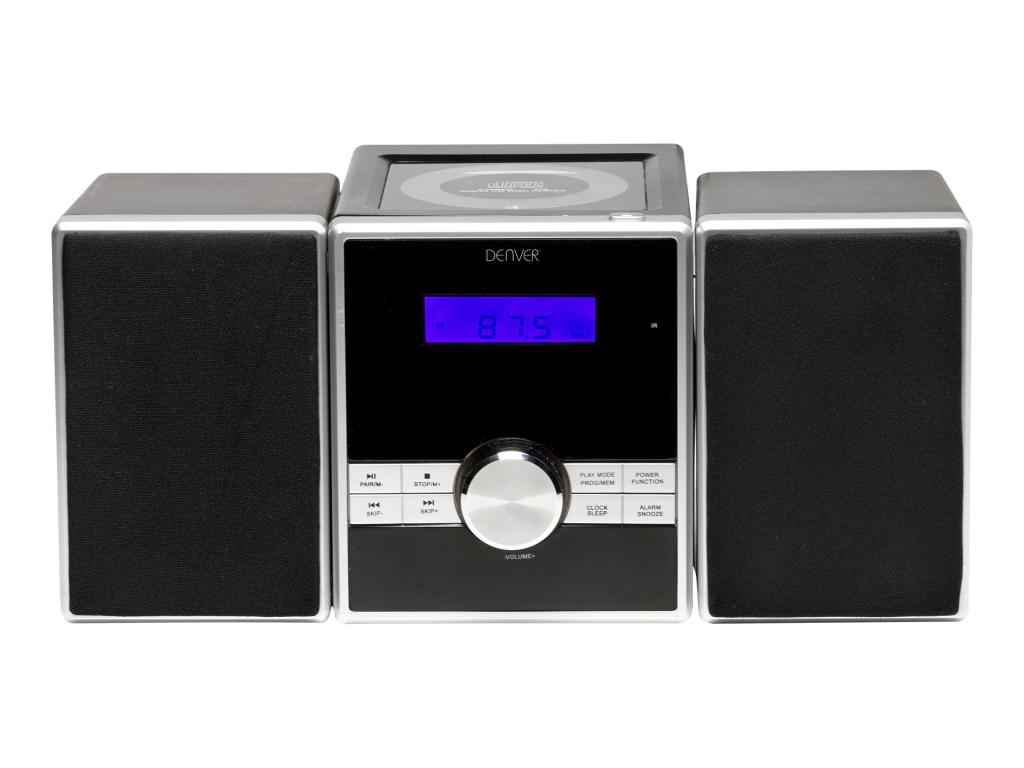 Image DENVER MCA-230MK2 Stereoanlage AUX, CD, UKW, Schwarz, Silber