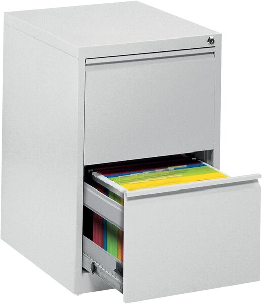 Image Hängeregistraturschrank 720x460x620, einbahnig, DIN A4, lichtgrau,