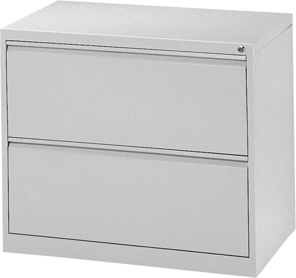 Image Hängeregistraturschrank 720x840x620, doppelbahnig, DIN A4, lichtgrau,