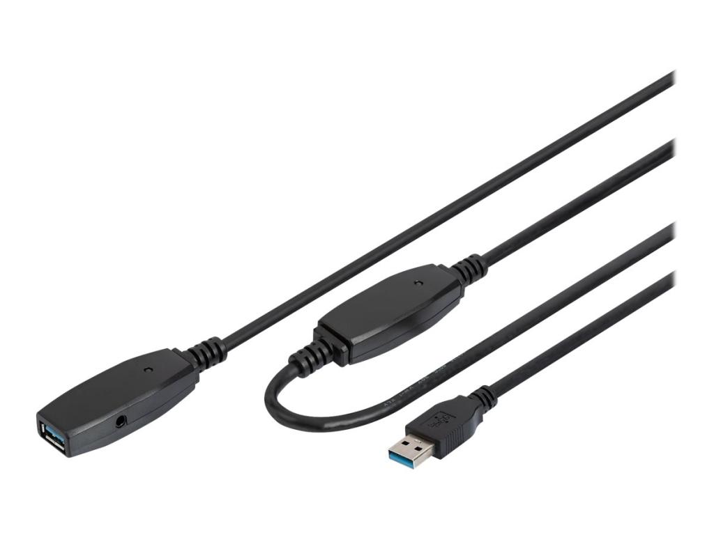 Image DIGITUS Aktives USB 3.0 Verlängerungskabel, 15 m