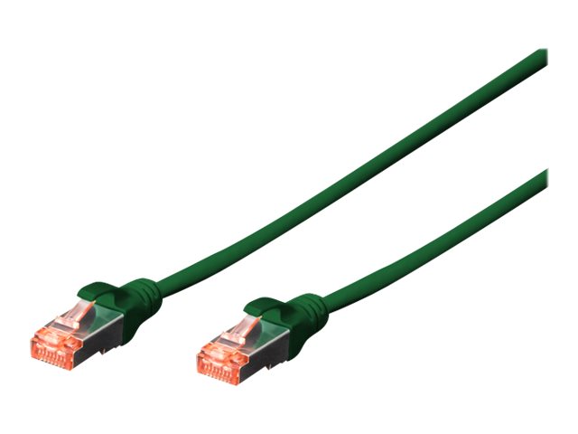 Image DIGITUS CAT6 S-FTP Patchkabel 2m,10 St grün