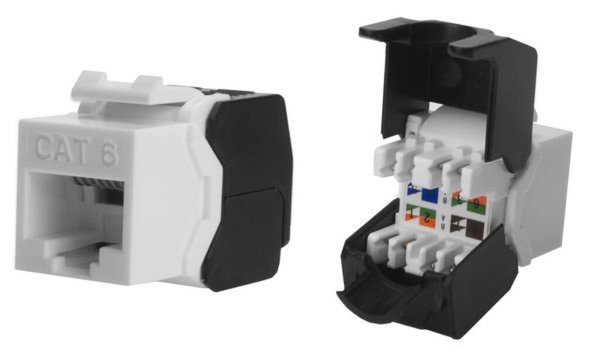 Image DIGITUS CAT 6 Keystone Jack. unshield