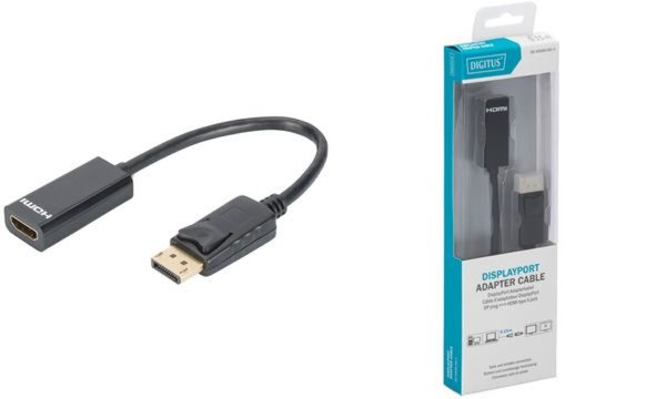 Image DIGITUS DisplayPort Adapterk., 0.15m