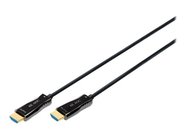 Image DIGITUS HDMI AOC Hybrid Glasfaserkabel, UHD 4K, 10 m