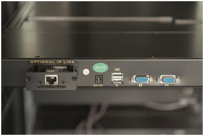 Image DIGITUS Konsole 19"TFT, 1 P. Touch.,DE