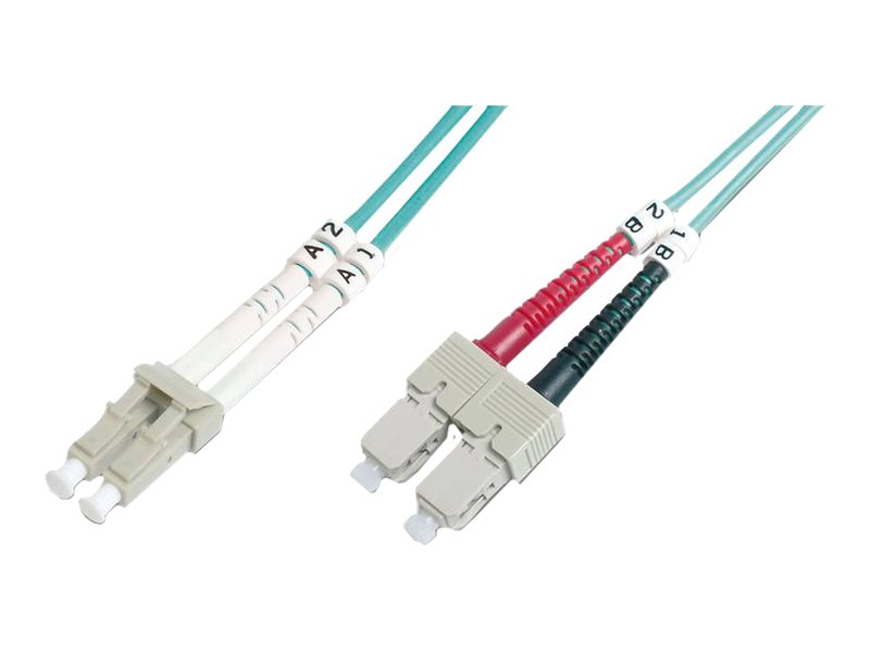 Image DIGITUS LWL Kabel LC-SC Multi OM4 1m